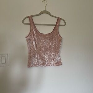 Victoria's Secret Pink Velvet Tank Top